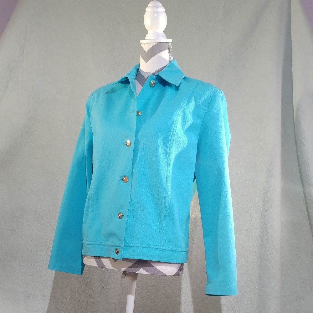 St John Sport Turquoise Jacket